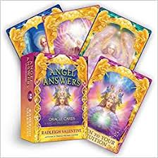 The yes no oracle is ready to answer your questions. Angel Answers Oracle Cards A 44 Card Deck And Guidebook Valentine Radleigh 9781401959241 Amazon Com Books