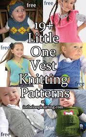 Vests For Babies And Children Knitting Patterns In The Loop Knitting