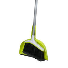 Casabella Basics Set Silver And Green Broom With Dustpan Casabella Broom And Dustpan Best Broom Broom
