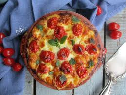 Tarte Sans Pate Aux Tomates Cerise Et Billes De Mozzarella Les Petits Plats De Bea Tarte Sans Pate Tomates Cerises Mozzarella