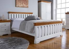 Buy king size beds online · rated excellent · 15,000+ trustpilot reviews · expert advice & inspiration · 0% finance · free delivery & free returns. White Painted Slatted 5ft King Size Oak Bed Free Delivery Top Furniture