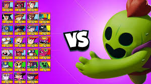 Lex A Twitter Spike Vs Every Brawler In Brawlstars The Tank Killer Does Really Well I Show You Where To Stand To Do 2688 Per Shot On Tanks With Our Balloon Loving