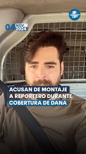 Acusan de montaje a Rubén Gisbert, reportero que se embarra barro  apropósito durante cobertura de DANA; el también creador de contenido  aclara qué fue lo que en realidad paso #rubéngisbert