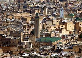 Morocco, mountainous country of western north africa that lies directly across the strait of gibraltar from spain. Maroko Fez Maroko Panorama City Photo