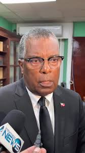 Minister the Hon. Frederick Mitchell discusses international efforts being  undertaken to assist Haiti.