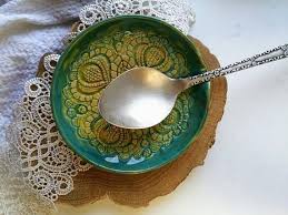 Keramik Loffelablage Teller Kuchenutensilien Dekor Rustikal Loffel Rest Platte Bauernhaus Keramik Rosa Weiss Beige Blau Grun Landhaus Spoon Rest Spoon Bowl