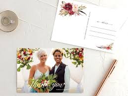 Choose from a variety of styles in our extensive collection, all printed on premium papers with gorgeous colors. 28 Wedding Thank You Cards Fit For Every Wedding Style