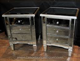 Want to discover art related to bedside_table? Mirrored Furniture Mirrored Desks Chests Tables Art Deco Chest Canonbury Antiques