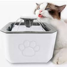 Fuente Bebedera Para Gato- Diseño Huella