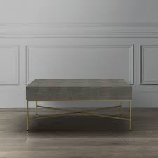 Staples folding table, 48l x 24w, gray granite (79203/54406) item # : Grey Faux Shagreen Square Coffee Table Williams Sonoma