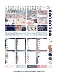 Celestial Printable Planner Stickers Zodiac Weekly Planner Etsy In 2020 Happy Planner Stickers Free Printable Planner Stickers Weekly Planner Stickers Kit