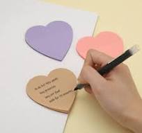 Kraft Paper Sticky Notes 7x7cm 600-Piece Heart Shaped Sticky Notes - 6  Color Kraft Paper Self-Adhesive Memo Pads Colorful Sticky Notes