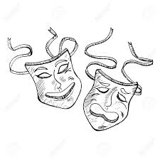 Drama Mask Sketch Funny And Sad Faces Hand Drawn Monochrome Royalty Free Cliparts Vectors And Stock Illustration Image 98662335 Download 14,991 sad face free vectors. drama mask sketch funny and sad faces hand drawn monochrome