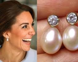 Boucles d'oreilles blanc crème en véritable perle naturelle, boucle  d'oreille en argent sterling avec perle, chic moderne