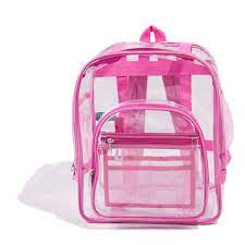 Whether you are using our dalix clear backpack bags for a special event or simply for travel, you are sure to catch some attention. Wholesale Clear Backpacks The Clear Bag Store
