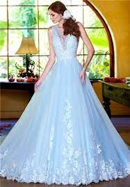 Wedding Dresses Ice Blue Wedding Dress A Line Wedding Dress Light Blue Wedding Dress