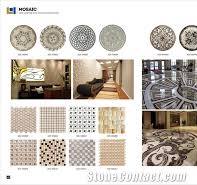 Hot Sale!! Mosaic Marble Tiles, Free Design, Customer Size