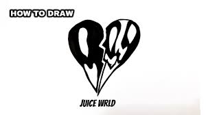 Maybe you would like to learn more about one of these? How To Draw Juice Wrld Logo Easy Youtube