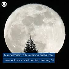 The full frame of each picture is reproduced. Supermoon Blue Moon And Lunar Eclipse Come On January 31 Video Dailymotion