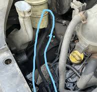 power steering pipe reservoir to pump renault master vauxhall movano van