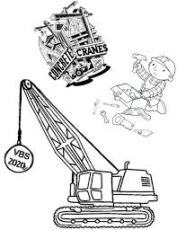 Concrete And Cranes Vbs Coloring Page In 2020 Vbs Crafts Vbs Lifeway Vbs