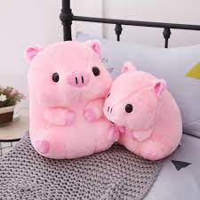 Pig Stuffed Animal Pink Pig Plush Cute Plushie Kawaii Plushies Pink Pastel Aesthetic Farmh Pig Plush Kawaii Plush Kawaii Pig