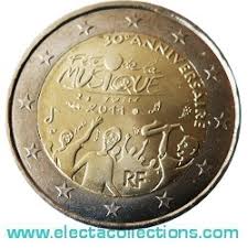 30 jahre fête de la musique nominalwert: France 2 Euro 30 Ans De La Fete De La Musique 2011
