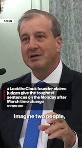 #LocktheClock founder claims judges give the toughest sentences