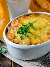 Gratin De Potiron Au Boeuf Et Parmesan Recette Recette Potiron Gratin Potiron Recette Gratin De Potiron