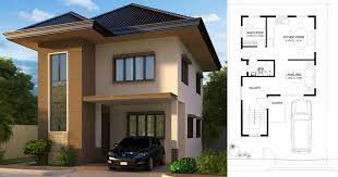 Having your own house is one of every filipino family's dream. Simple 2 Storey House Design With 3 Bedrooms House Storey