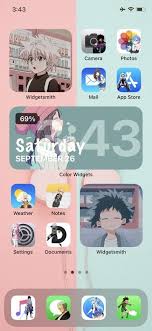 Cute Anime Inspired Wallpapers For Iphone Ios 14 Home Screen Ideas Aesthetic Anime Wallpapers App Anime Homescreen Anime Wallpaper Iphone