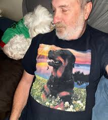 Today, I'm wearing my favorite shirt, in remembrance of the day, 8yrs ago,  I had to make the desiccation many of us dread. The one good which came of  it has been