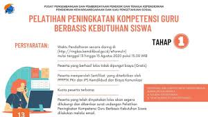 Check spelling or type a new query. Telah Dibuka Pendaftaran Pelatihan Peningkatan Kompetensi Guru Berbasis Kebutuhan Siswa Tahap 1 P4tk Pkn Dan Ips Cecepgaos Com