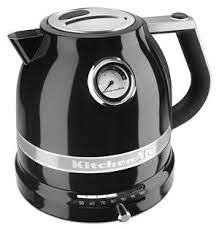 Haden highclere vintage retro 1.5 liter/6 cup capacity innovative cordless electric stainless steel tea pot kettle with 360 degree base, pool blue. Onyx Black 1 5 L Pro Line Series Electric Kettle Kek1522ob Kitchenaid