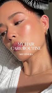 Shu Uemura Hair Care Routine with Izumi Tonic Range