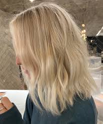 If you want to, you can add cool, icy tips just on the ends for a burst of you should really expect the blonde process to take four appointments so you don't damage the hair. Stone Blonde Hair Is The New Platinum Color Trend 2020