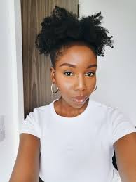 How To Achieve A Full Fluffy High Puff For Thin Fine 4c Hair Fine Natural Hair Natural Hair Styles 4c Hairstyles
