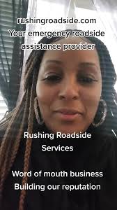 Rushing Roadside Services is building a positive, solid reputation out here  in these streets. #roadsideassistance #viral #40andoverclub #tiktokcouples  #businesspartners #blackbusinessmonth