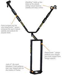 Without a bike rack like the bikewing carrier, your bike might be damaged. Lippert 429756 Jack It Bikewing A Frame Double Bike Carrier