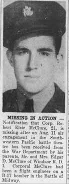 Pvt. Robert Elzie McClure (1919-1942)
