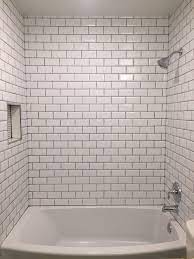 Ideal for bathrooms, kitchens, power showers, swimming pools, terraces, facades and heavily trafficked areas, commercial areas, supermarkets, shopping centres, restaurants, airports etc. Beveled Bright White Subway Tile With Mapei Grey Grout White Subway Tile Bathroom Grey Grout Bathroom Beveled Subway Tile Bathroom