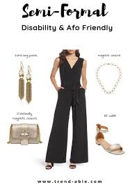 Opt for light colors and fabrics for a daytime wedding. What To Wear To A Wedding With Afos Or Leg Braces