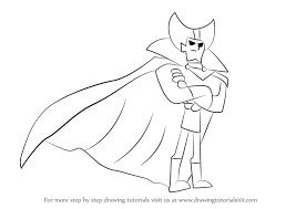 All kids like to play with their sisters and brothers and do fun stuff. Learn How To Draw Vlad Plasmius From Danny Phantom Danny Phantom Step By Step Drawing Tutorials
