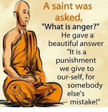 Image result for picture of what a monk said about anger