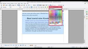Openoffice Hintergrundfarbe Andern Youtube