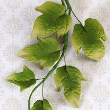 Ivy Leaf Filler Green Gum Paste Flowers Fondant Flowers Gum Paste
