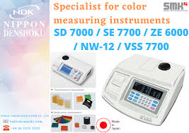NIPPON DENSHOKU COLOR ANALYZER SD7000, SE7700, NW-12, ZE6000 » SEMIKI.COM