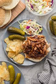 Pulled pork is perfect in the slow cooker, stuffed in a bun or even wrapped in a tortilla. Crock Pot Pulled Pork Recipe The Recipe Rebel