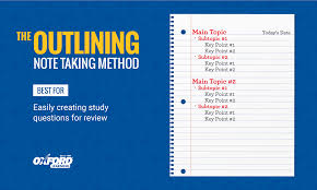 How To Take Study Notes 5 Effective Note Taking Methods