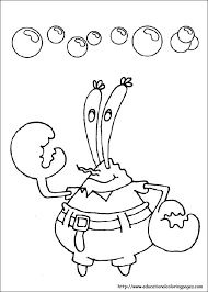 Spongebob Coloring Pages Free For Kids